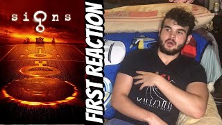 Watching Signs (2002) FOR THE FIRST TIME!! MOVIE REACTION!!