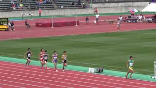 2017 東北高校陸上 男子 800m 予選4組