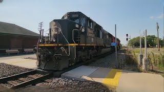 1/9/25 AM Illinois Central Death Stars Moving Southbound \u0026 Northbound \u0026 Local Action! #railfanning