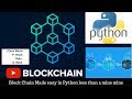 What Is Block chain | How to code in Python in 5 mins | Block Chain with python