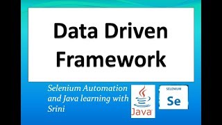 #DataDrivenFramework#Selenium#Automation#Framework Data Driven Framework in Selenium Automation