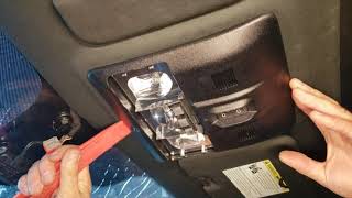 2010-2013 Range Rover Sport L320 How to Remove Dome Light, Sunroof Switch Assembly