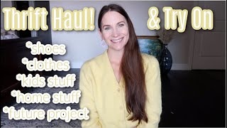 Thrift Haul The Best Find Of My Life! \u0026 Try On! Fashion, Home Stuff, Future Project, Shoes \u0026 More!