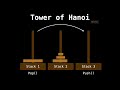 Tower of Hanoi using Stack (Silent)
