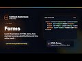 HTML Forms - HTML Forms Foundation | FullStack Masterclass HTML Course