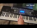 rock jam rj 561 electric piano almost plays by itself