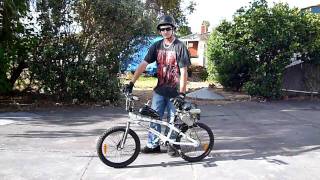 Deadly BMX's 66cc motorized BMX