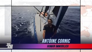 L’image du jour du Vendée Globe du 8 février : Antoine Cornic, mer plate et vitesse au rendez-vous !