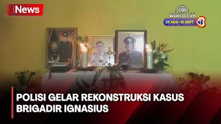 Polisi Gelar Rekonstruksi Kasus Brigadir Ignasius Tewas Tertembak Senior