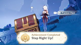 STEP RIGHT UP!! for Hidden Chest & Achievement Enkanomiya Genshin Impact