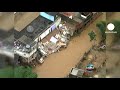 fuertes inundaciones en el estado brasileño de río de janeiro