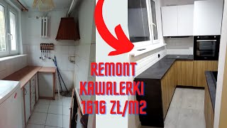 Remont Kawalerki 26m2 *zdjęcia przed i po oraz koszty*