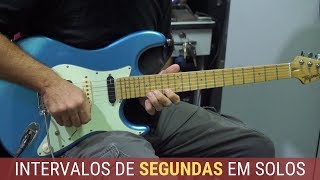 [Aula] Intervalos de SEGUNDAS na GUITARRA (solos melódicos) #auladeguitarra #cursodeguitarra