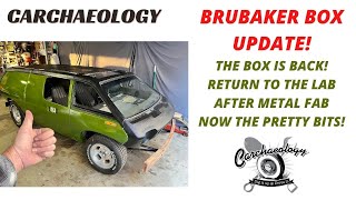 Carchaeology: The Brubaker Box is Back! Metal fab of parts is done, now time for final assembly.