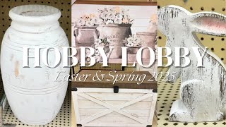 NEW HOBBY LOBBY EASTER DECOR 2025 | HOBBY LOBBY SPRING DECOR SHOP WITH ME | SPRING DECORATING IDEAS