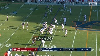Auburn Football vs Alabama Highlights