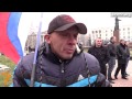 Крымскотатарский митинг в поддержку Путина