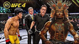 UFC 4 Bruce Lee Vs. Old Aztec Ea Sports
