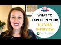 E-2 Investor Visa interview in Mexico City, what to expect? (IMMIGRATION U.S.)