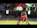 全国中学生レスリング選手権 47kg決勝