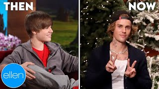 Then and Now: Justin Bieber's First and Last Appearances on 'The Ellen Show'
