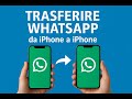 Hai un Nuovo iPhone? Ecco Come Trasferire WhatsApp