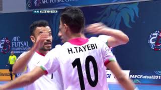 IR Iran 9-1 Thailand (AFC Futsal Championship 2018: Quarter-Finals)