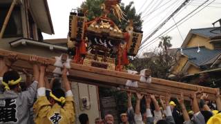 2015年早川紀伊神社例大祭 紀上會宮入