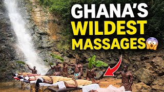 Forget Luxury Spas: Try a Massage UNDER a Waterfall in Ghana! 🇬🇭