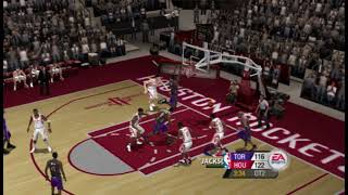 【森本精華】PCSX2 NBA LIVE 2005 王朝模式 火箭與暴龍二度延長的廝殺