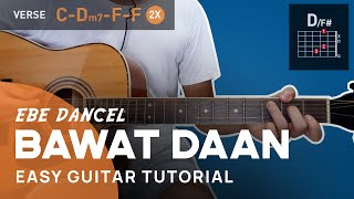 BAWAT DAAN - Ebe Dancel | Easy Guitar Tutorial