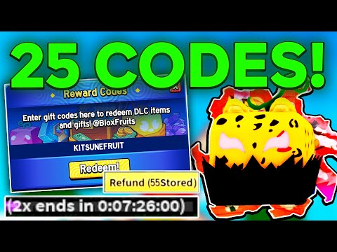 *MYSTERY* ALL WORKING CODES FOR BLOX FRUITS IN 2024! ROBLOX BLOX FRUITS CODES
