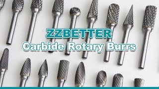 ZZBETTER Carbide Rotary Burrs