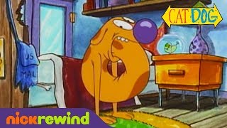 How Does CatDog go to the Bathroom? | CatDog | NickRewind