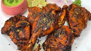 Easy Tandoori Chicken Recipe | No Oven Restaurant Style | Step-by-Step Tutorial by Tasty Meals Hindi