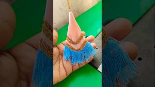 Beautiful thread latkan making #shorts#treanting#viral#stiching#sewing#latkan#shorts