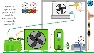 POSE DES MANOMÈTRES DU FRIGORISTE (MANIFOLD) (BY-PASS) 🇫🇷