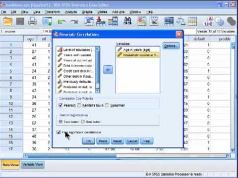 Pearson Correlation - SPSS Pearson Correlation - SPSS