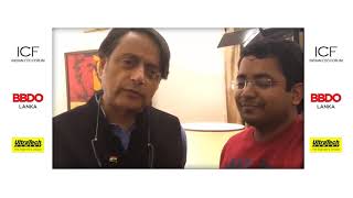 Chat-athon with Dr Shashi Tharoor - Full Interview
