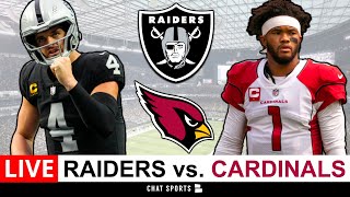 Raiders vs Cardinals Live Streaming Scoreboard, Free Play-By-Play, Highlights, Boxscore | NFL Week 2