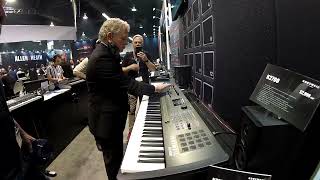 Kurzweil K2700 Demo At NAMM 2022 Day 2