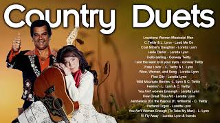 Conway Twitty, Loretta Lynn Greatest Hits - Best Classic Country Great Duets Male and Female Singers