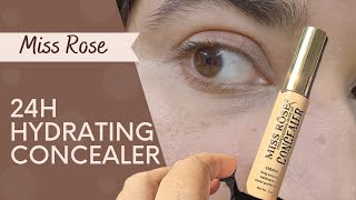 Miss Rose Perfect Cover 24H Hydrating Concealer Review + Demo