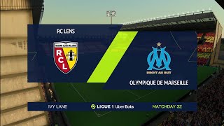 FIFA 23 | RC Lens vs Olympique Marseille - Ligue 1 Uber Eats | Gameplay