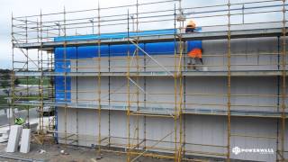 Hebel Installation on Multi-Story Building