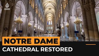 A first look at the fully restored Notre Dame Cathedral | AJ #Shorts