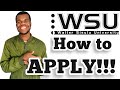 HOW TO APPLY  ONLINE AT WSU for 2024 | Walter Sisulu University