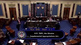 U.S. Senate approves $40 billion in Ukraine aid