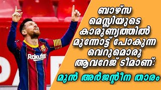 ബാഴ്സ മെസ്സിയുടെ കാരുണ്ണ്യത്തിൽ മുന്നോട്ട് പോകുന്ന വെറുമൊരു അവറേജ് ടീമാണ്:മുൻ അർജൻ്റീന താരം|Football