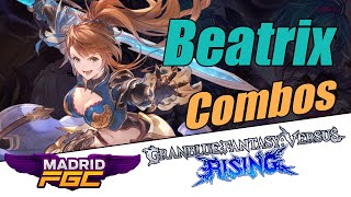 Beatrix Combos | Use properly her Clock activation  - Granblue Fantasy Versus Rising